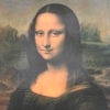 Leonardo Da Vinci, oljetryck, Mona Lisa, 1900-tal.