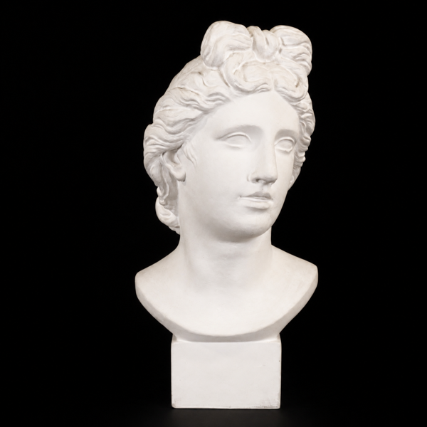 Byst föreställande Apollon, gips, 1900-tal.