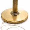 Golvlampa, mässing, 1900-talets mitt.