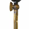 Golvlampa, mässing, 1900-talets mitt.