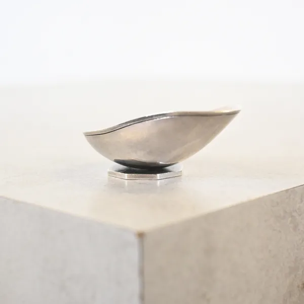 Stigbert, saltkar i silver, 1950.