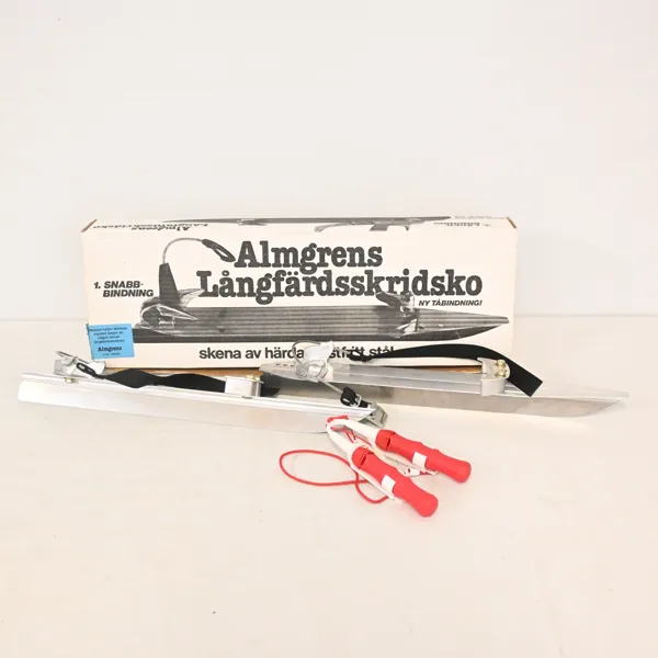 Långfärdsskridskor, Almgrens, Bildö.