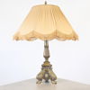 Bordslampa, mässing, barockstil, 1930-tal.