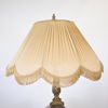 Bordslampa, mässing, barockstil, 1930-tal.