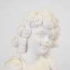Skulptur föreställande ung flicka, G. Ruggeri, 1900-tal.
