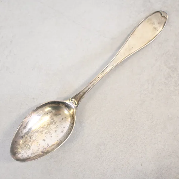 Olof Yttraeus, sked, silver, Uppsala, 1799.