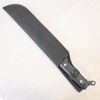 Machete med sågtandad rygg, textilslida.