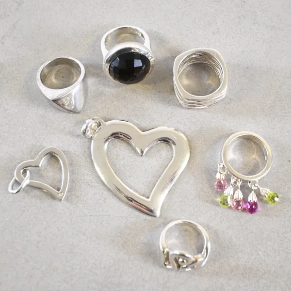 Smycken i sterlingsilver, Ego.