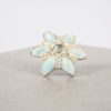Ring i sterlingsilver, stenar, Ego.