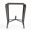 Sidobord med stenskiva, Verona Foundry, USA, 1920/30-tal.