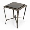 Sidobord med stenskiva, Verona Foundry, USA, 1920/30-tal.