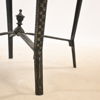 Sidobord med stenskiva, Verona Foundry, USA, 1920/30-tal.