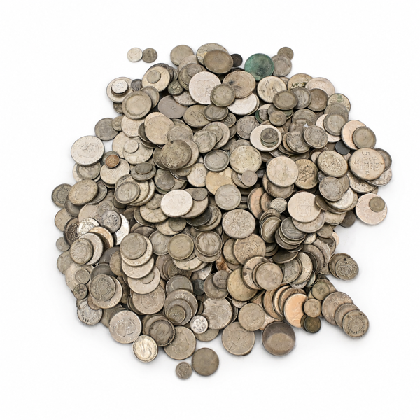 Mynt i silver, 40%.