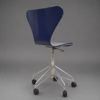 Arne Jacobsen, skrivbordsstol, "Sjuan", Fritz Hansen, Danmark.