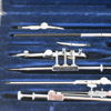 Ritinstrument för arkitektritning, Kern & Co, Schweiz, 1900-talets andra hälft.