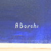 Archille Borchi (1927-1965) stilleben, olja på duk, signerad.