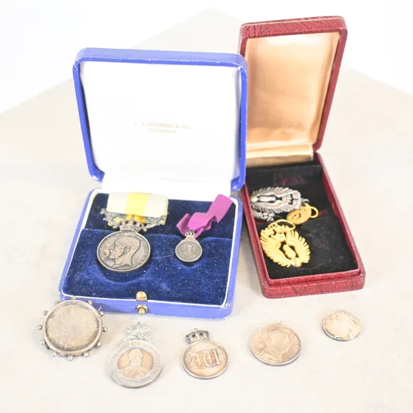 Medaljer i silver, Sverige.