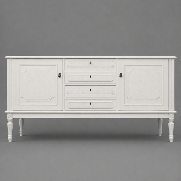 Sideboard, gustaviansk stil, 1900-talets andra hälft.