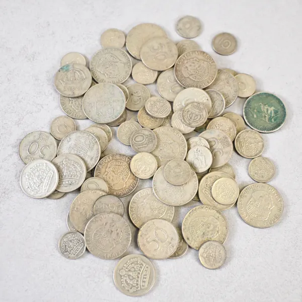 Mynt i silver, 40%.
