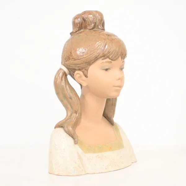 Antonia Ruiz, figurin, ung flicka, Lladro, Spanien.