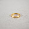 Ringar, 2st, 23k guld.