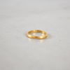 Ringar, 2st, 23k guld.