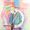 Wassily Kandinsky (1866-1944) utställningsaffisch, tryck.