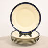 Tallrikar, 6st, "Classic Rose Azur", porslin, Rosenthal. 