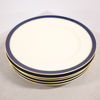 Tallrikar, 6st, "Classic Rose Azur", porslin, Rosenthal. 