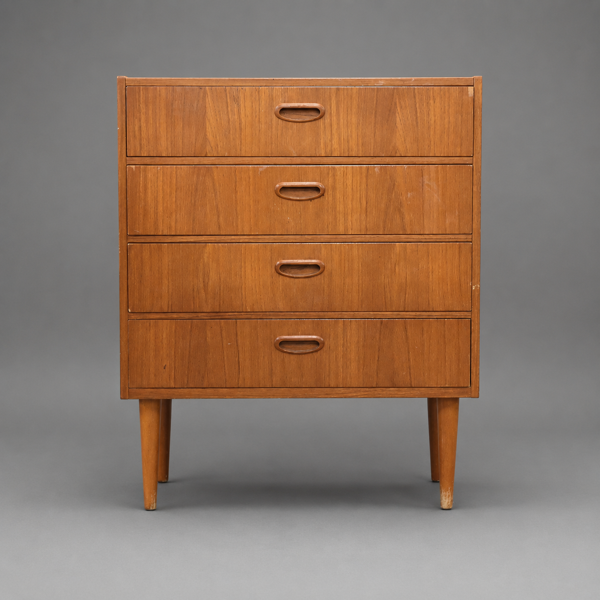 Byrå, teak, 1960-tal.
