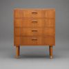 Byrå, teak, 1960-tal.
