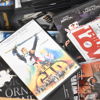 Parti DVD-filmer samt DVD-spelare, Panasonic.