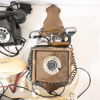 Parti telefoner, 1900-talets mitt och andra hälft.