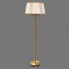 Golvlampa, mässing, 1940-tal.