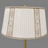 Golvlampa, mässing, 1940-tal.