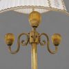 Golvlampa, mässing, 1940-tal.