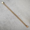 Armband, X-länk, 18k guld.