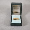 Enstensring, diamant, 18k guld.