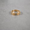 Enstensring, diamant, 18k guld.