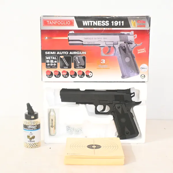 Luftpistol, Witness 1911, Tanfoglio.