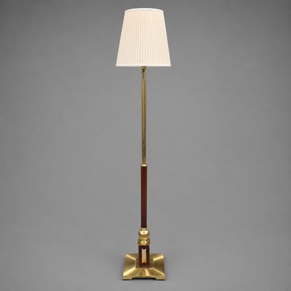 Golvlampa, mässing, 1900-talets andra hälft.
