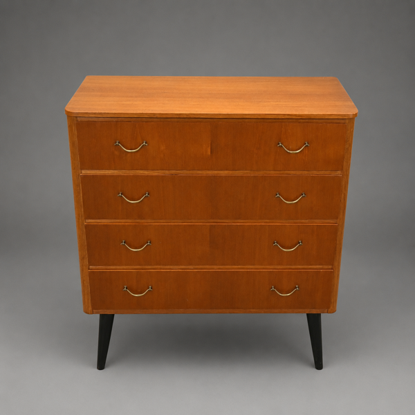 Byrå, teak, 1950/60-tal.
