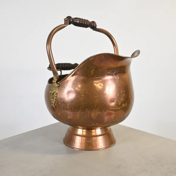Kolhämtare, koppar, 1900-tal.