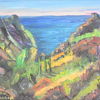 Rut-Carré Lagerström (1903-1990) kustlandskap, olja på duk, signerad.