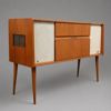 Radiomöbel, teak, Grundig, 1900-talets mitt.
