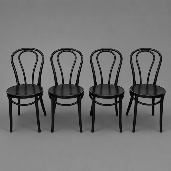 Gillis Lundgren, stolar, 4st, "Öglan", Ikea, 1900-talets andra hälft.