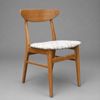 Stolar, 4st, modell "210", teak, Farsturp, Danmark, 1960-tal.