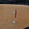 Stolar, 4st, modell "210", teak, Farsturp, Danmark, 1960-tal.