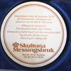 Snusdosa, No. 50, Skultuna Messingsbruk, 1900-tal.