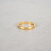 Ringar, 3st, 23k guld.
